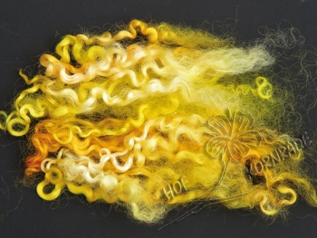 Wensleydale sheep curls Floating Color "Sonne" 20g