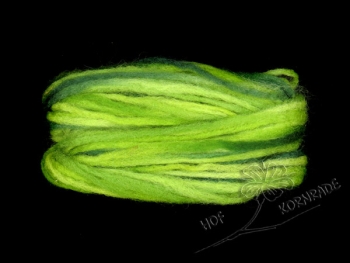Yarn, unspun - Floating Colour „Wald" 50g