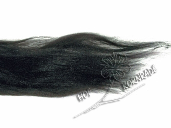 Maulbeerseide Kammzug schwarz 50g (bisher 37194)
