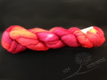Arg. Merino "Rotglut" Floating Color, combed wool, 100g - special items