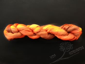 Arg. Merino "Erde" Floating Color, combed wool, 100g - special items