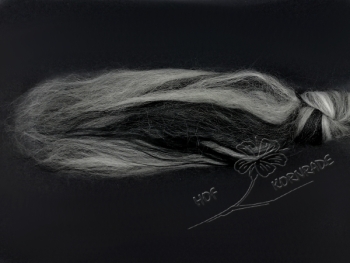 Austr. Merino - combed wool and silk 80/20 - "Silberfuchs"