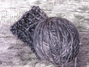 Austr. Merino - combed wool and silk 70/30 - "Hämatit"