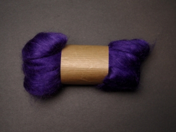 Tussah silk combed, lavendel, 25g