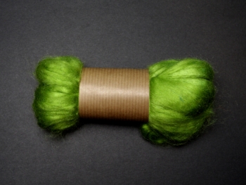 Tussah silk combed, limette, 25g
