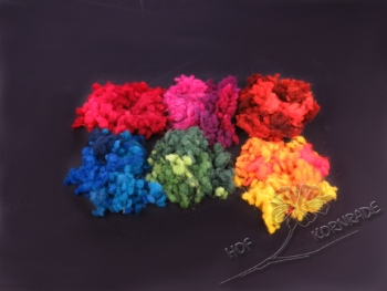 Floating Colour wool balls - colour combination 25g