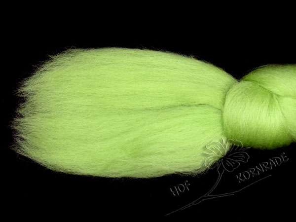 Austr. Merino combed wool – apfelgrün