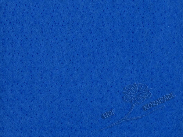Nadelvlies/Vorfilz Brillantblau 30x60cm 117g/m²