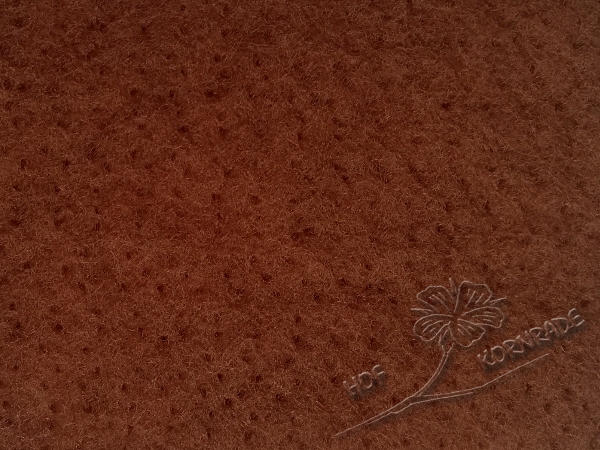 Needle fleece / Prefelt Cappuccino 117g/m² 120cm, Remaining stock 2x3m pieces