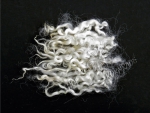 Wensleydale sheep curls, natural white, 100g
