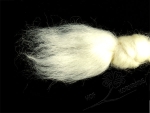 Wensleydale - combed wool - natural white 100g