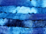 Wensleydale Schaf Kammzug „Ozean“ Floating Colour 100g
