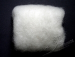 Wensleydale fleece natural white/ slightly bleached 1000g