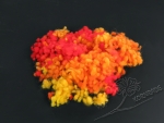 Floating Colour wool balls - "Feuer" 50g